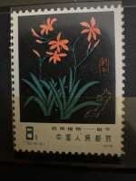 Timbre Chine 1978 – Plantes médicinales (T30) – Shegan (Iris) – 8 fen – T.30(5-3)