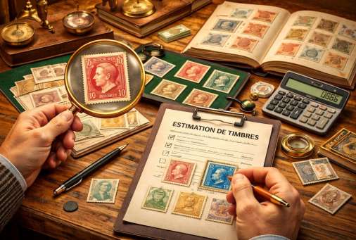 Comment estimer la valeur d’un timbre ancien