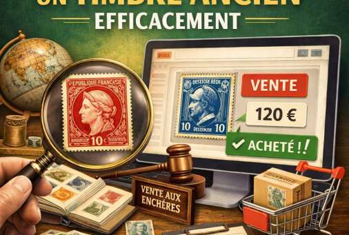 Comment vendre un timbre ancien efficacement